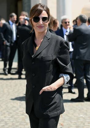 May 2, 2022, ROME: Italian actress Luisa Ranieri leaves after the presentation of the David di Donatello Award 2022 at the Quirinale Palace in Rome, Italy, 02 May 2022. The David di Donatello award is a film prize presented annually to honor the best of Italian and foreign motion picture productions.ANSA ETTORE FERRARI ROME  - ZUMAa110 20220502_zaf_a110_048 Copyright: xEttorexFerrarix