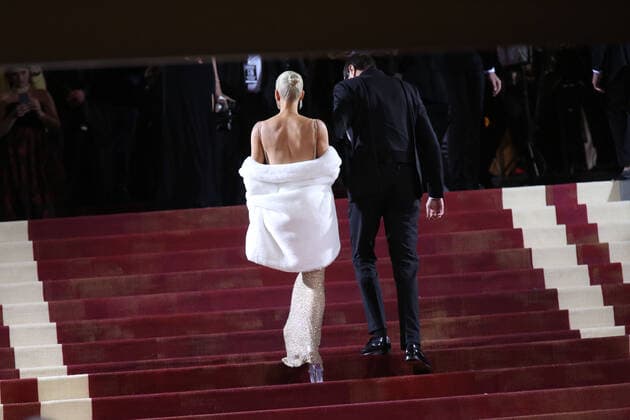 May 2, 2022, New York, NY, USA: KIM KARDASHIAN and PETE DAVIDSON attend the 2022 Met Gala, celebrating Ã¢â‚¬oeIn America: An Anthology of FashionÃ¢â‚¬Â.The Metropolitan Museum of Art, NYC.May 2, 2022. New York USA - ZUMAms4_ 20220502_zaf_ms4_008 Copyright: xSoniaxMoskowitzxGordonx