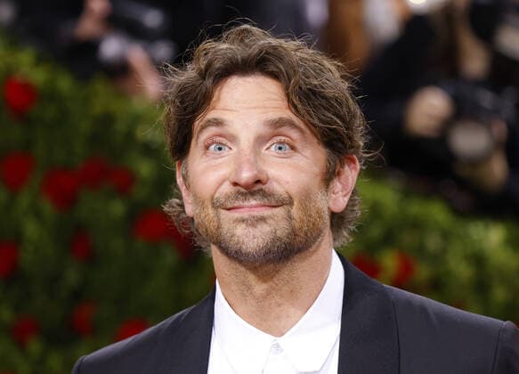 Bradley Cooper arrives on the red carpet for The Met Gala at The Metropolitan Museum of Art celebrating the Costume Institute opening of In America: An Anthology of Fashion in New York City on Monday, May 2, 2022.  NYP20220502306 JOHNxANGELILLO