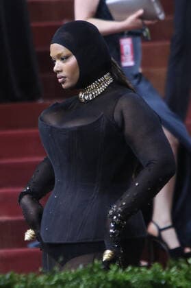 NEW YORK, NEW YORK - MAY 02: Precious Lee at The 2022 Met Gala Celebrating In America: An Anthology of Fashion at The Metropolitan Museum of Art on May 02, 2022 in New York City. Copyright: xRWx