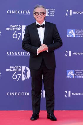Verleihung des David di Donatello-Preises 2022 in Rom Rome, Cinecitta , David di Donatello 2022. In the photo: Fabrizio Ferracane  Copyright: xMarcoxProvvisionatox xipa-agencyx xMarcoxProvvisionatox