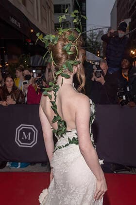 May 2, 2022, New York, United States: Ivy Getty departs The Mark Hotel for 2022 Met Gala in New York City. New York United States - ZUMAs197 20220502_zaa_s197_476 Copyright: xRonxAdarx