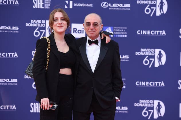 Verleihung des David di Donatello-Preises 2022 in Rom 67th David Di Donatello red carpet Marianna Tornatore, Giuseppe Tornatore attends the 67th David Di Donatello red carpet on May 03, 2022 in Rome, Italy Massimo Insabato Copyright: xMassimoxInsabatox