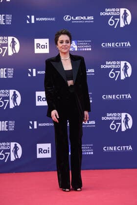 Verleihung des David di Donatello-Preises 2022 in Rom 67th David Di Donatello red carpet Vanessa Scalera attends the 67th David Di Donatello red carpet on May 03, 2022 in Rome, Italy Massimo Insabato Copyright: xMassimoxInsabatox