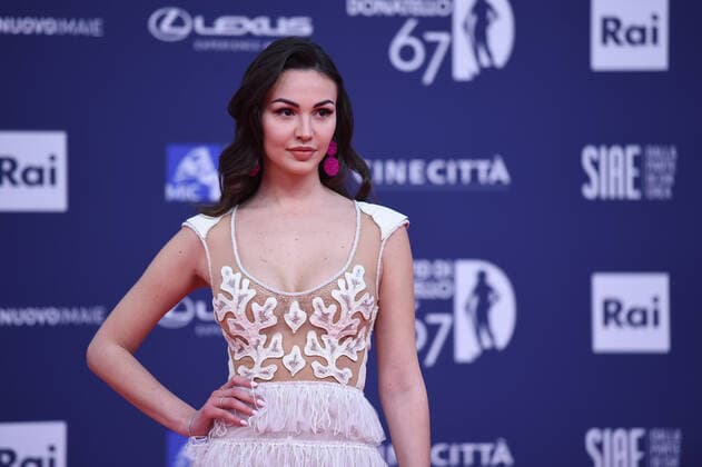 Verleihung des David di Donatello-Preises 2022 in Rom 67th David Di Donatello red carpet Francesca Tizzano attends the 67th David Di Donatello red carpet on May 03, 2022 in Rome, Italy Massimo Insabato Copyright: xMassimoxInsabatox