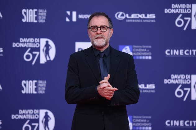 Verleihung des David di Donatello-Preises 2022 in Rom 67th David Di Donatello red carpet Valerio Mastandrea attends the 67th David Di Donatello red carpet on May 03, 2022 in Rome, Italy Massimo Insabato Copyright: xMassimoxInsabatox