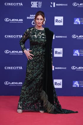Verleihung des David di Donatello-Preises 2022 in Rom 67th David Di Donatello red carpet Susy Del Giudice attends the 67th David Di Donatello red carpet on May 03, 2022 in Rome, Italy Massimo Insabato Copyright: xMassimoxInsabatox