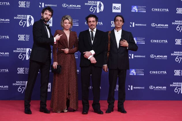 Verleihung des David di Donatello-Preises 2022 in Rom 67th David Di Donatello red carpet The Verdena attends the 67th David Di Donatello red carpet on May 03, 2022 in Rome, Italy Massimo Insabato Copyright: xMassimoxInsabatox