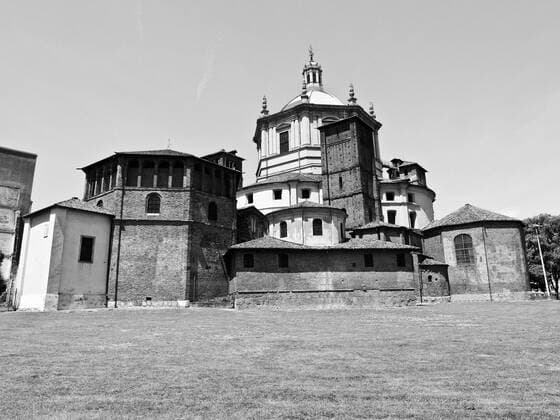 Basilica of San Lorenzo in Milan, Italy , 2248343.jpg, abbey, architecture, basilica, black, cathedral, church, dom, europe, faith, italia, italian, italy, lawrence, lombardia, lombardy, lorenzo, milan, milano, religion, san, st, town, white,