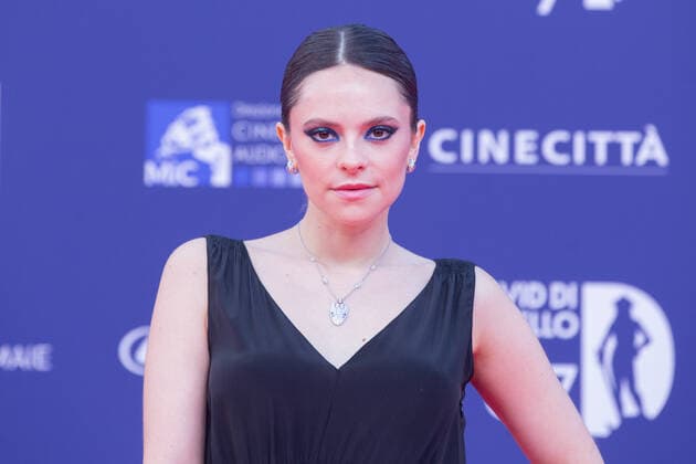 Verleihung des David di Donatello-Preises 2022 in Rom Italy: Red Carpet of David di Donatello 2022 Awards ceremony Francesca Michielin attends the red carpet of David di Donatello 2022 awards ceremony in Rome Rome Italy Copyright: MatteoxNardone
