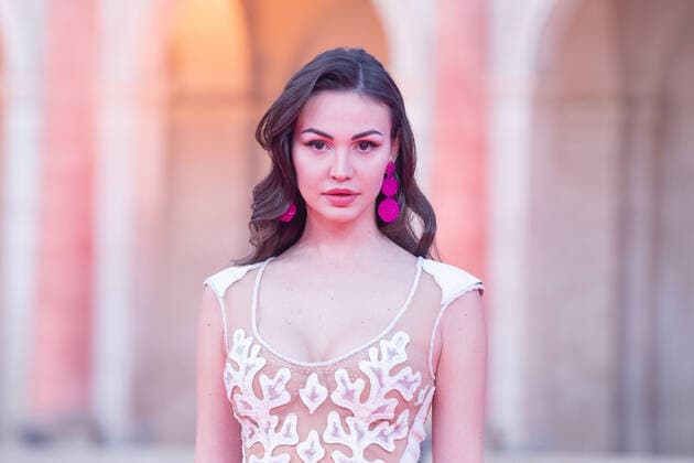 Verleihung des David di Donatello-Preises 2022 in Rom Italy: Red Carpet of David di Donatello 2022 Awards ceremony Francesca Tizzano attends the red carpet of David di Donatello 2022 awards ceremony in Rome Rome Italy Copyright: MatteoxNardone