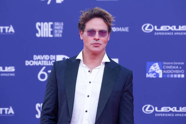 Verleihung des David di Donatello-Preises 2022 in Rom Italy: Red Carpet of David di Donatello 2022 Awards ceremony Gabriel Garko attends the red carpet of David di Donatello 2022 awards ceremony in Rome Rome Italy Copyright: MatteoxNardone
