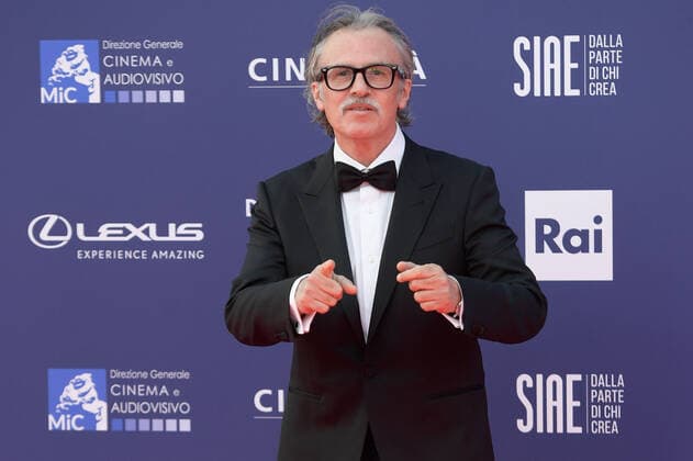 Verleihung des David di Donatello-Preises 2022 in Rom May 3, 2022, Rome, Italy: Fabrizio Ferracane attends the red carpet of the 67th Premi David di Donatello 2022 at CinecittÃ Studios. Rome Italy - ZUMAs197 20220503_zaa_s197_182 Copyright: xMarioxCartellix