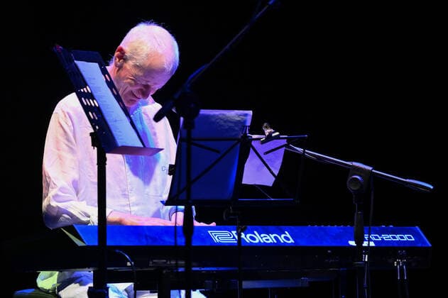 May 3, 2022, Roma, Italy Peter Hammill during the concert of the Van Der Graaf Generator, at Auditorium Parco della Musica, 3th May, Rome, Italy Roma Italy  - ZUMAl164 1011750344st Copyright: xDomenicoxCippitellix