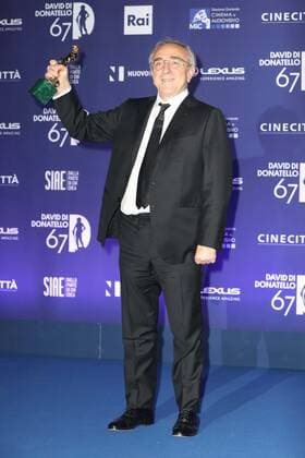 Photo IPP Pizzi Paolo Rome 03 05 2022 ceremony of delivery of the 67 David Di Donatello award of Italian cinema In photo Silvio Orlando, best actor protagonist Italy Photo Press World Copyright  0