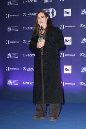 Photo IPP Pizzi Paolo Rome 03 05 2022 ceremony of delivery of the 67 David Di Donatello award of Italian cinema In photo Manuel Agnelli, awarded for best original song Italy Photo Press World Copyright  0