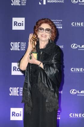 Photo IPP Pizzi Paolo Rome 03 05 2022 ceremony of delivery of the 67 David Di Donatello award of Italian cinema In the picture Giovanna Ralli, awarded the David career Italy Photo Press World Copyright  0