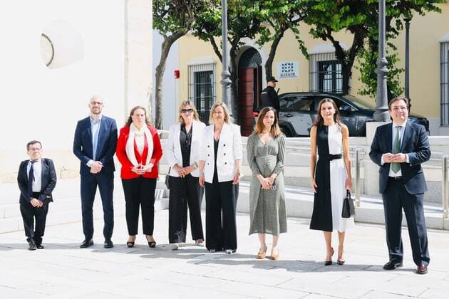 Spanish Queen Letizia during Queen Letizia 2021 awards in Merida Badajoz on Wednesday, 4 May 2022 Cordon Press