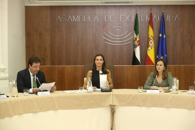 Spanish Queen Letizia during Queen Letizia 2021 awards in Merida Badajoz on Wednesday, 4 May 2022 Cordon Press