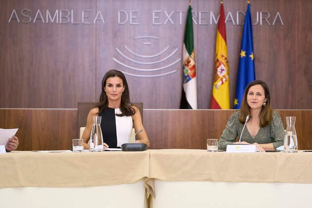 04-05-2022 Merida Queen Letizia attend the 30th meeting of the royal board on disability council and the Queen Letizia 2021 awards in Merida. No Spain Â  Copyright: xPPEx