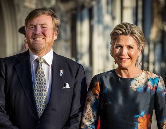 2022 05 20 08 19 AMSTERDAM King Willem Alexander and Queen Maxima at the Royal Theater Carre prior to the Liberation Concert on the Amstel KOEN VAN WEEL netherlands out belgium out  Copyright: xx x448089745x originalFilename: 448089745.jpg