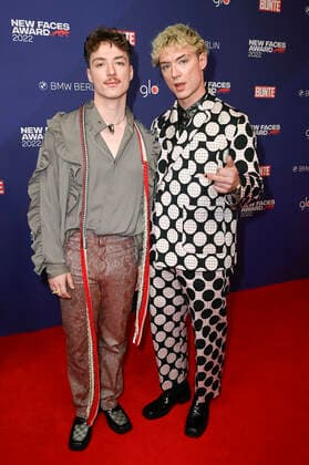 Roman Lochmann and Heiko Lochmann from HE RO at the Bunte New Faces Award Music 2022 at The Reed Berlin, 05 05 2022 Foto:xF.xKernx xFuturexImage