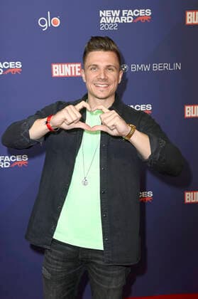 Christian Krömer at the Bunte New Faces Award Music 2022 at The Reed Berlin, 05 05 2022 Foto:xF.xKernx xFuturexImage
