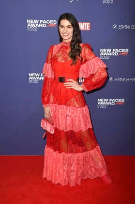 Rebecca Kunikowski at the Bunte New Faces Award Music 2022 at The Reed Berlin, 05 05 2022 Foto:xF.xKernx xFuturexImage