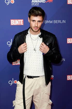 Fabian Arnold at the Bunte New Faces Award Music 2022 at The Reed Berlin, 05 05 2022 Foto:xF.xKernx xFuturexImage
