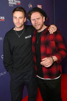 Clueso and Johannes Oerding at the Bunte New Faces Award Music 2022 at The Reed Berlin, 05 05 2022 Foto:xF.xKernx xFuturexImage