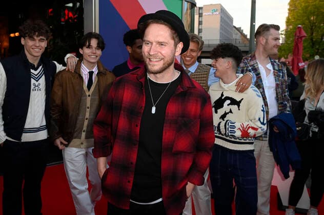Johannes Oerding at the Bunte New Faces Award Music 2022 at The Reed Berlin, 05 05 2022 Foto:xF.xKernx xFuturexImage