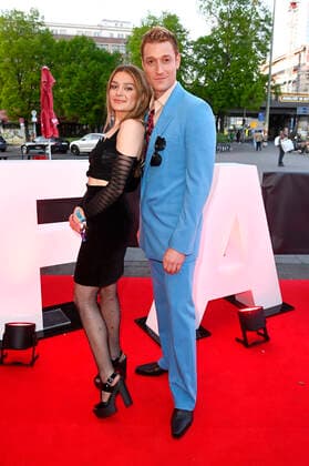 Emilia Roberts and Daniel Donskoy at the Bunte New Faces Award Music 2022 at The Reed Berlin, 05 05 2022 Foto:xF.xKernx xFuturexImage