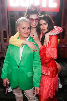 Twenty4tim, Klaudia Giez and Rebecca Kunikowski at the Bunte New Faces Award Music 2022 at The Reed Berlin, 05 05 2022 Foto:xF.xKernx xFuturexImage