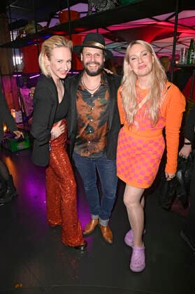 Leslie Clio, Manuel Cortez and Evelyn Weigert at the Bunte New Faces Award Music 2022 at The Reed Berlin, 05 05 2022 Foto:xF.xKernx xFuturexImage