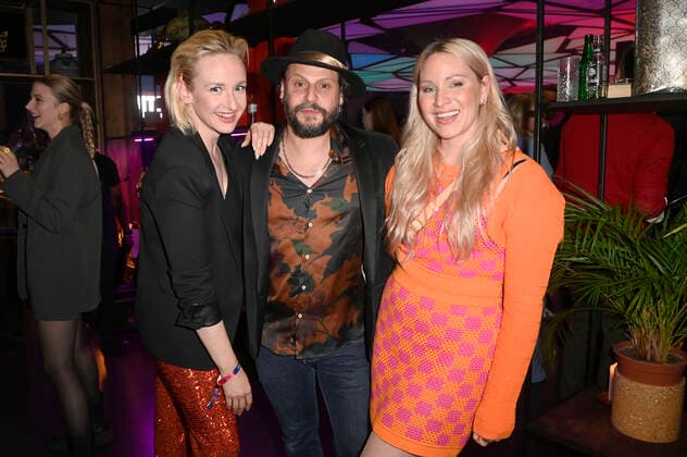 Leslie Clio, Manuel Cortez and Evelyn Weigert at the Bunte New Faces Award Music 2022 at The Reed Berlin, 05 05 2022 Foto:xF.xKernx xFuturexImage