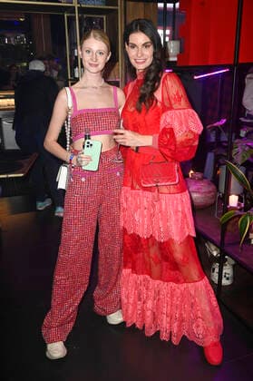 Trixi Giese and Rebecca Kunikowski at the Bunte New Faces Award Music 2022 at The Reed Berlin, 05 05 2022 Foto:xF.xKernx xFuturexImage