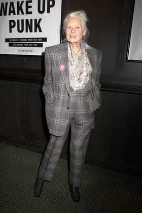 Dame Vivienne Westwood attends a Gala Screening of Wake Up Punk at Regent Street Cinema in London. MAY 5th 2022  CMYx22119