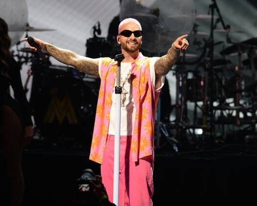 HOLLYWOOD FL - MAY 05: Maluma performs during the Formula 1 Miami Grand Prix Kick Off Concert at Hard Rock Live held at the Seminole Hard Rock Hotel & Casino on May 5, 2022 in Hollywood, Florida. Copyright: xmpi04x