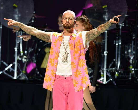 HOLLYWOOD FL - MAY 05: Maluma performs during the Formula 1 Miami Grand Prix Kick Off Concert at Hard Rock Live held at the Seminole Hard Rock Hotel & Casino on May 5, 2022 in Hollywood, Florida. Copyright: xmpi04x