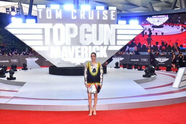 Top Gun: Maverick Film Premiere MEXICO CITY, MEXICO - MAY 6, 2022: American actress Jennifer Connelly poses for photos during the red carpet of Top Gun: Maverick film premiere at Cinepolis Toreo Parque Central. On May 6, 2022 in Mexico City, Mexico. (Photo by Carlos Tischler Eyepix Group). Copyright: xCarlosxTischlerx xEyepixxGroupx EYEPIX_CT_06052022_64291