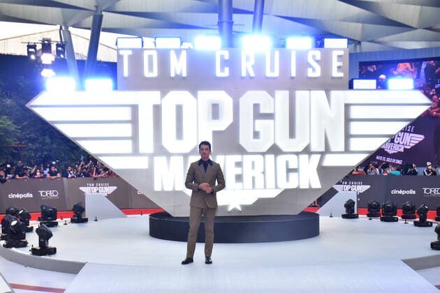 Top Gun: Maverick Film Premiere MEXICO CITY, MEXICO - MAY 6, 2022: American actor Miles Teller poses for photos during the red carpet of Top Gun: Maverick film premiere at Cinepolis Toreo Parque Central. On May 6, 2022 in Mexico City, Mexico. (Photo by Carlos Tischler Eyepix Group). Copyright: xCarlosxTischlerx xEyepixxGroupx EYEPIX_CT_06052022_64269