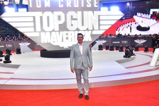 Top Gun: Maverick Film Premiere MEXICO CITY, MEXICO - MAY 6, 2022: American actor Jon Hamm poses for photos during the red carpet of Top Gun: Maverick film premiere at Cinepolis Toreo Parque Central. On May 6, 2022 in Mexico City, Mexico. (Photo by Carlos Tischler Eyepix Group). Copyright: xCarlosxTischlerx xEyepixxGroupx EYEPIX_CT_06052022_64317