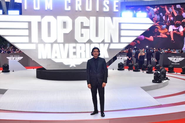 Top Gun: Maverick Film Premiere MEXICO CITY, MEXICO - MAY 6, 2022: American actor Danny Ramirez poses for photos during the red carpet of Top Gun: Maverick film premiere at Cinepolis Toreo Parque Central. On May 6, 2022 in Mexico City, Mexico. (Photo by Carlos Tischler Eyepix Group). Copyright: xCarlosxTischlerx xEyepixxGroupx EYEPIX_CT_06052022_64322