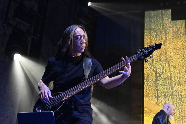 John Myung during the concert of The Dream Theater Top of The World Tour 2022, 6th of May 2022, at PalaEur, Rome, Italy  Copyright: xDomenicoxCippitellix xipa-agencyx xx 0