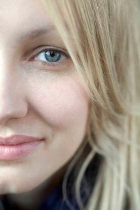Half face of smiling blonde woman with blue eyes, model released, , 10131926.jpg, Outdoors,Day,Close-Up,Young Adult,Smiling,headshot,Woman,Blonde Hair,20s Adult,20-25 Years,one person,Face,Head Shot,Caucasian,outside,thoughtful,young woman,Blue Eyes,Looking At Camera,close up,Spring,part of,natural look,Direct Gaze,Mid Length Hair,Half Of, Russia