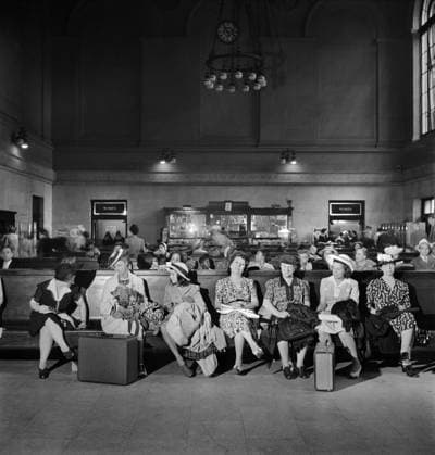 Waiting Room, Pennsylvania Station, New York City, New York, USA, Marjory Collins, U.S. Office of War Information U.S. Farm Security Administration, August 1942  Copyright: xCircaxImagesx ghi-circa11027