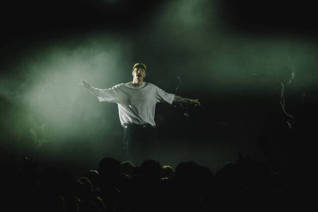 Casper live in Bern, Switzerland Bern, Switzerland. 07th, May 2022. The German rapper Casper performs a live concert at Bierh?beli in Bern. Bern Switzerland  Copyright: xGonzalesxPhoto TilmanxJentzschx
