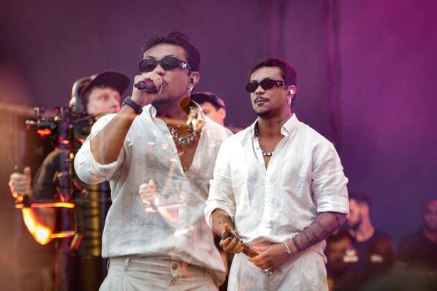 RIO DE JANEIRO, RJ - 08.05.2022: TIM MUSIC FESTIVAL RJ - XAMÃ performs during the TIM Music Rio Festival, a music festival that brings together great names of national music, for free, at Copacabana Beach, in Rio de Janeiro, RJ. x2203411x  AndréxHorta