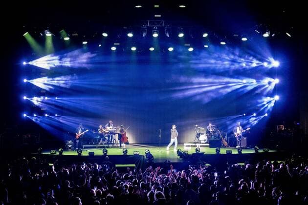 Gazzelle during Gazzelle Gazzelle 2022, Italian singer Music Concert in Mantova, Italy, May 08 2022  Copyright: xRobertoxTommasinix xipa-agency.nx xx 0