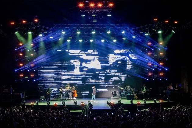 Gazzelle during Gazzelle Gazzelle 2022, Italian singer Music Concert in Mantova, Italy, May 08 2022  Copyright: xRobertoxTommasinix xipa-agency.nx xx 0